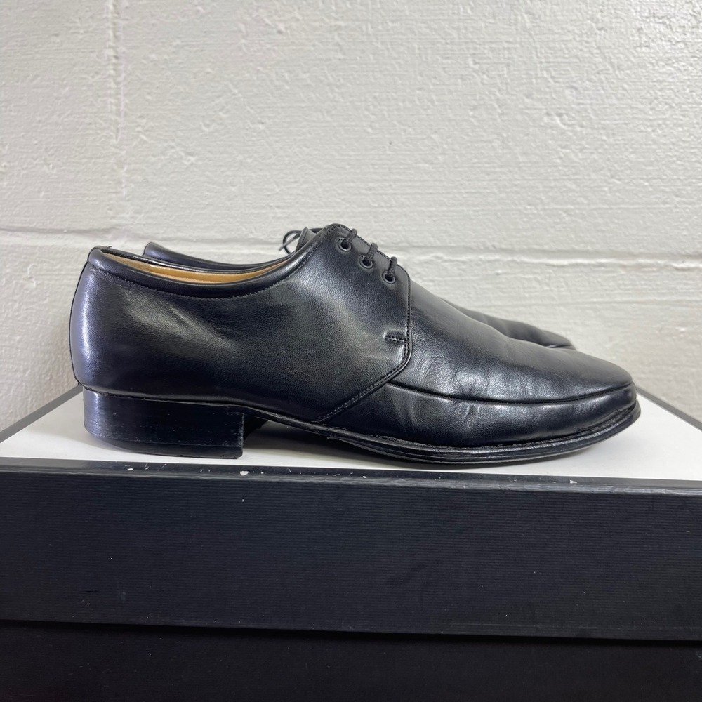 Bally Brenzo-02‎ Black Leather Oxford Dress Shoes Lace up Men's US 7.5 D/6.5 EU